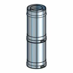 BI-Pellet 80/130 ER rura teleskopowa 39-64cm