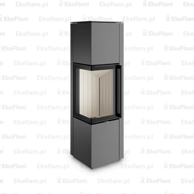 Kominek na drewno Spartherm Piko L stal titan