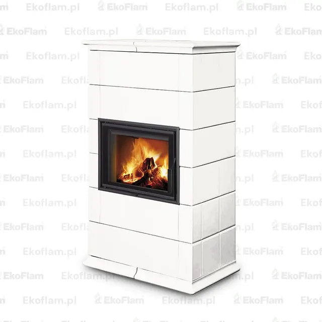 Kominek na drewno Romotop Baracca 10 ceramika  92992 liliowy