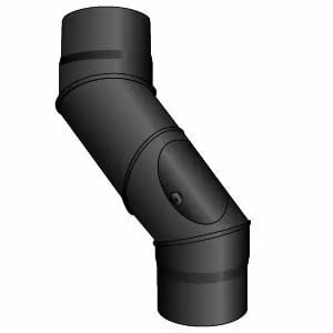 D130 CDSRTV 90 elbow 4 segments with revision