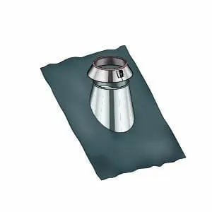 DI 100-SUM 15 roof passage with apron