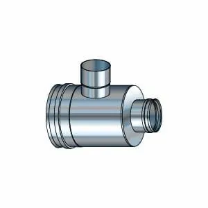 BI-Pellet 80/130 EDPA H adapter z wlotem powietrza