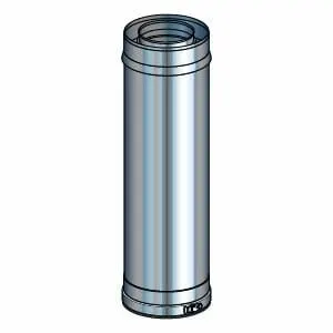 BI-Pellet 80/130 ED 450 straight pipe