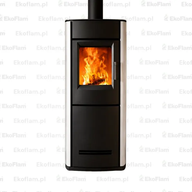 Kominek hybrydowy Piazzetta E228 Steel biały