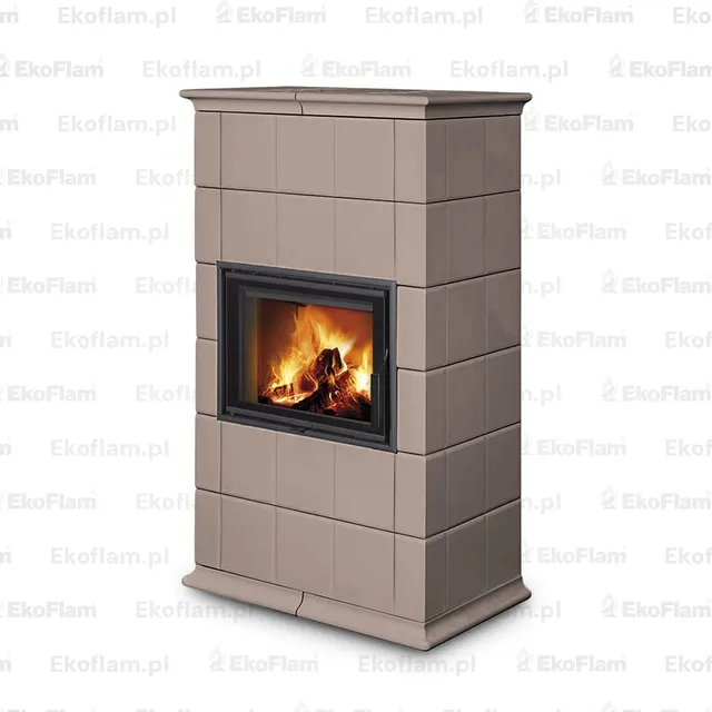 Kominek na drewno Romotop Baracca 10 ceramika  60200 sand