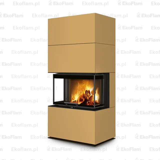 Kominek na drewno Romotop Cara C ceramika  33500 cypra