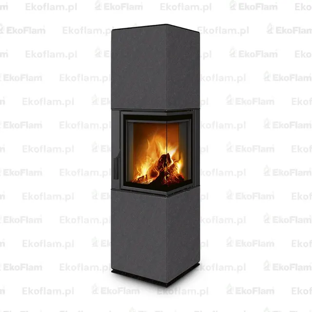 Kominek na drewno Romotop Harmony R HA ceramika  45491 lava