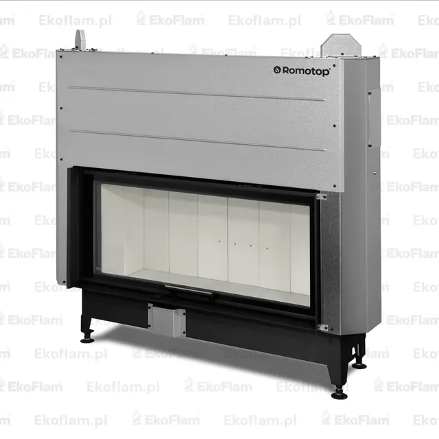 Kominek na drewno Romotop HEAT 3G L 110.50.04 jasny
