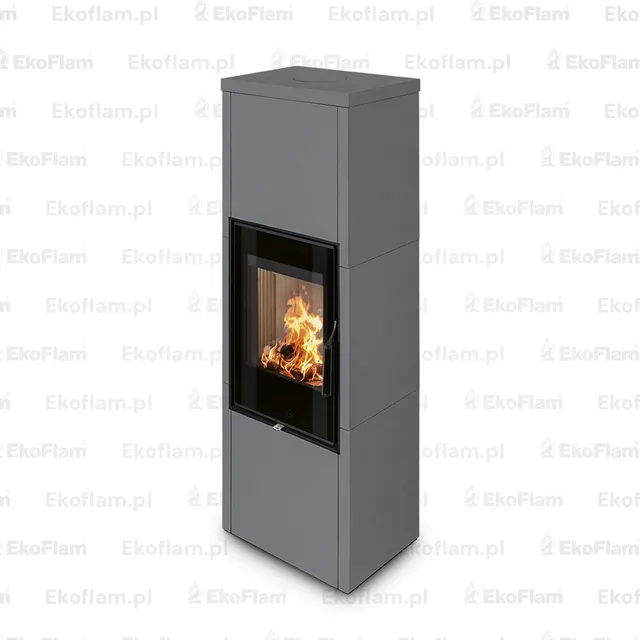 Kominek na drewno Romotop Fantasy 1 ceramika  54505 silver