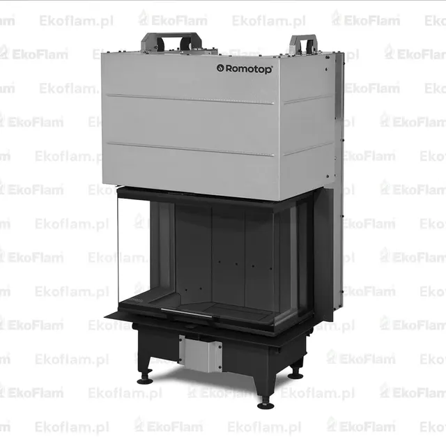 Kominek na drewno Romotop HEAT C 3G L 65.52.31.26 ciemny