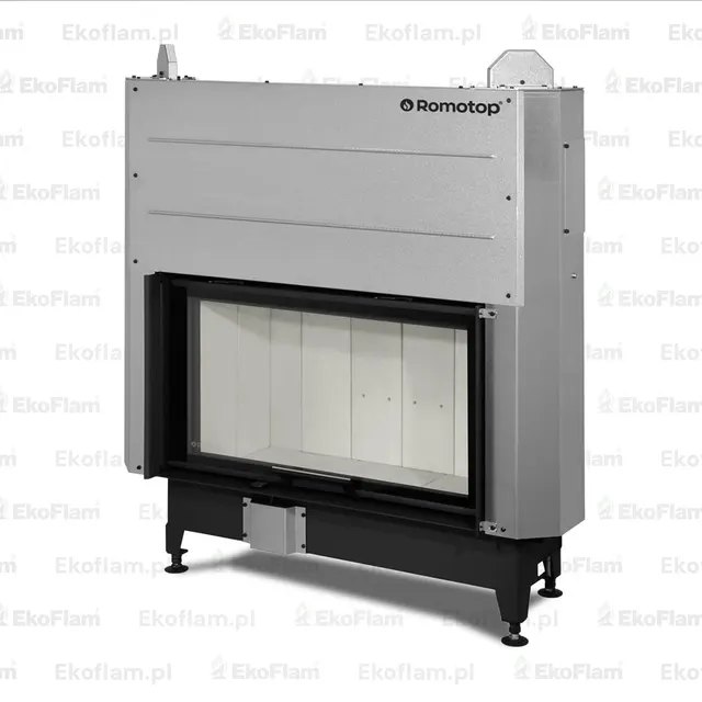 Kominek na drewno Romotop HEAT 3G L 88.50.04 jasny