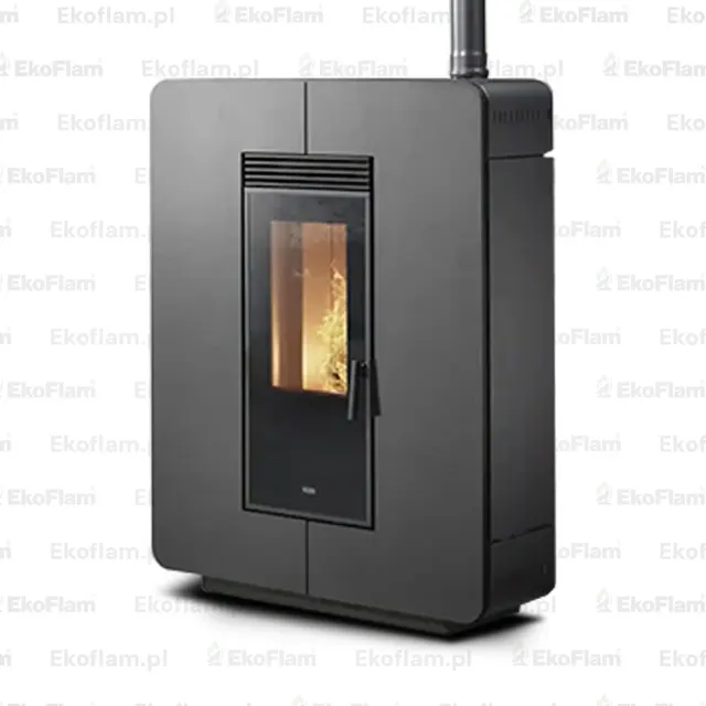 Kominek na pellet Klover Astra Multi-Air stal czarna