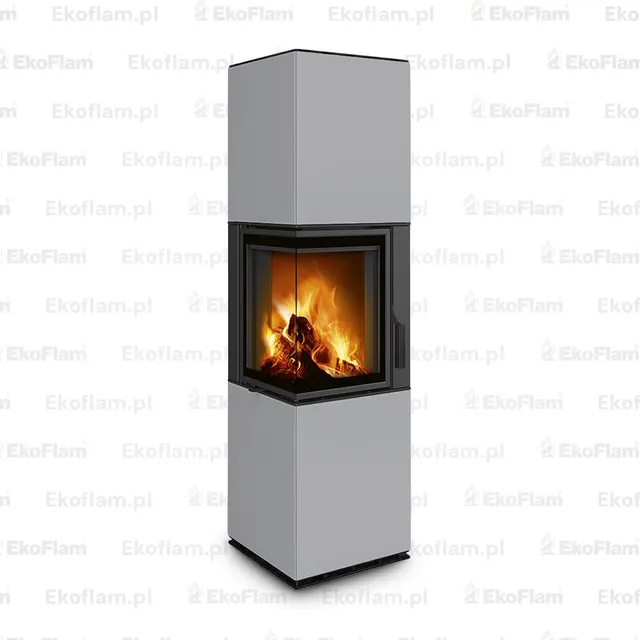 Kominek na drewno Romotop Harmony L HA ceramika  51591 inari