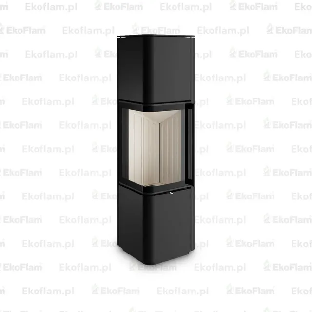 Kominek na drewno Spartherm Cubo L stal czarna