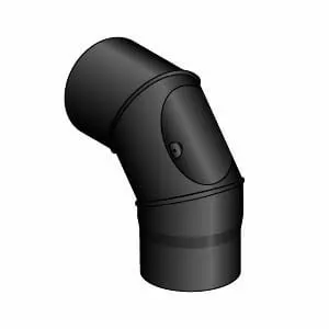 D130 CDRTV 90 adjustable elbow with revision