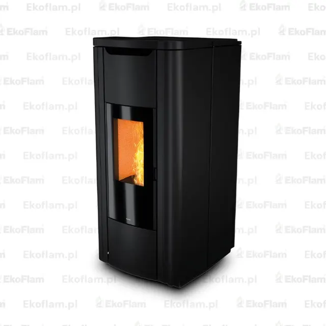 Kominek na pellet Nobis H20/25 Shape stal czarna