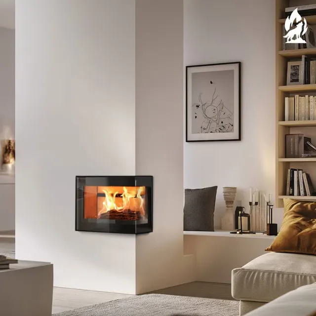 Wkład kominkowy na drewno Nobis Efrem Edge 800/55 lewy