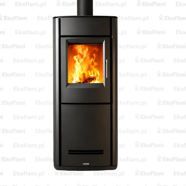 Kominek hybrydowy Piazzetta E228 Steel czarny