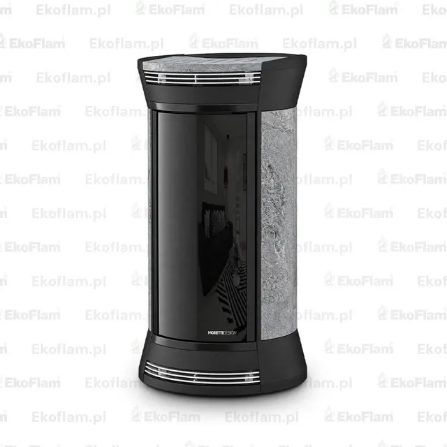 Wood-burning stove Moretti Design Clessidra Wood stone