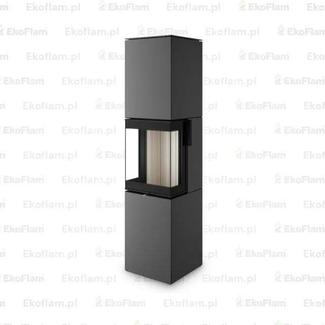 Kominek na drewno Spartherm Trico L stal titan