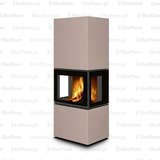 Kominek na drewno Romotop Lera C GH ceramika  60200 sand