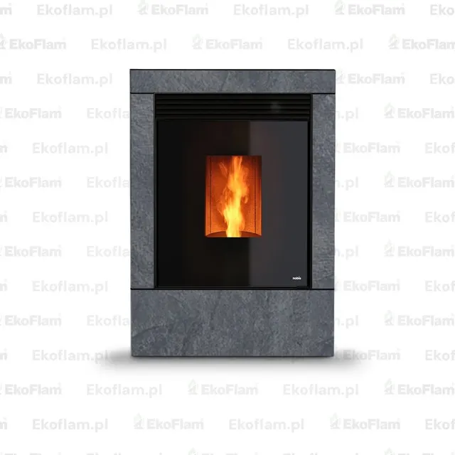 Kominek na pellet Nobis B13 Ulisse V gres dark