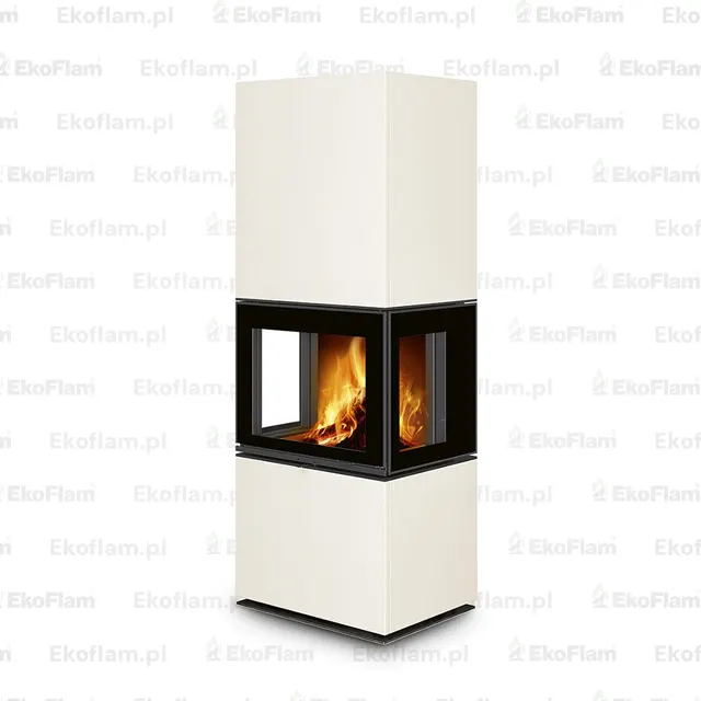 Kominek na drewno Romotop Lera C GH ceramika  92300 elfe