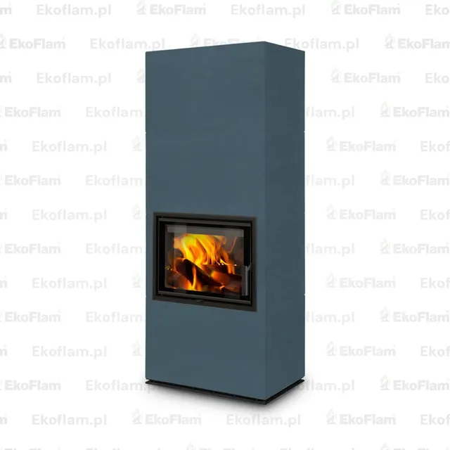 Kominek na drewno Romotop Solid F Top ceramika  13200 ocean