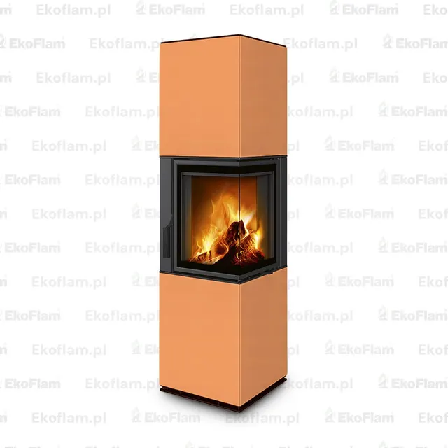 Kominek na drewno Romotop Harmony R HA ceramika  63600 terra