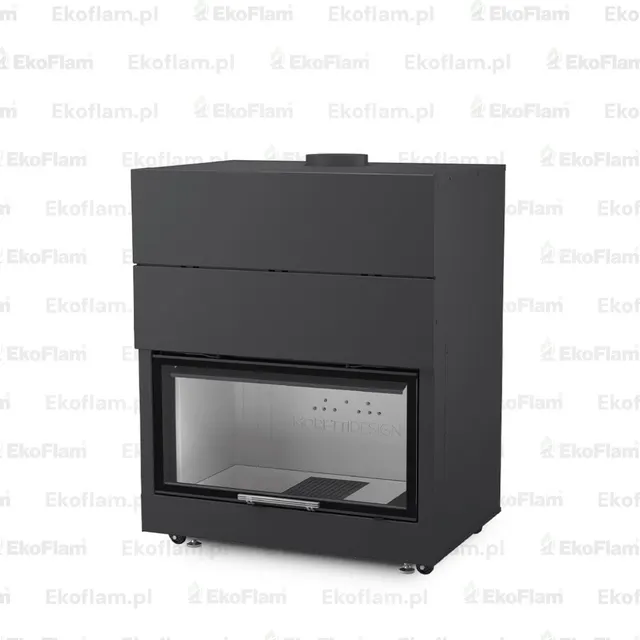 Kominek na drewno Moretti Design Monodesign 90