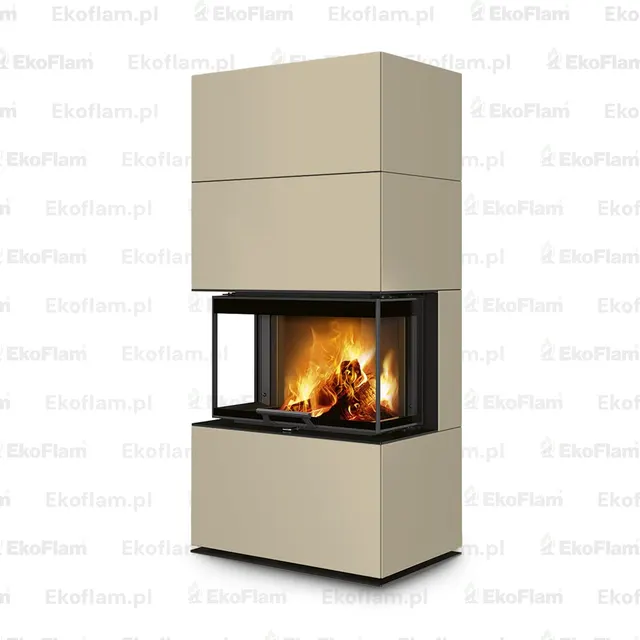 Kominek na drewno Romotop Cara C ceramika  92300 elfe