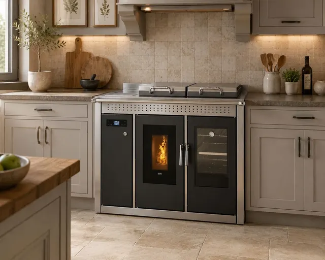Pellet cooker Klover Smart 120 Inox