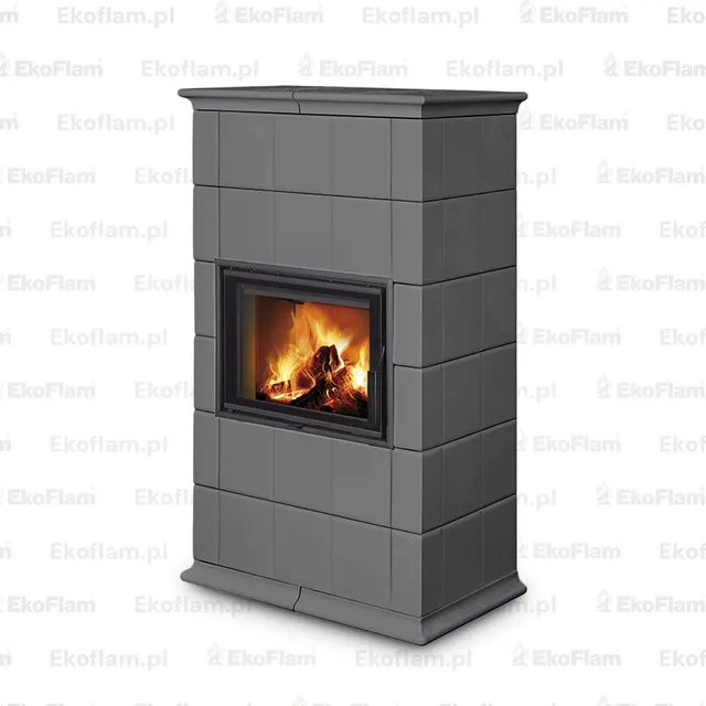 Kominek na drewno Romotop Baracca 10 ceramika  58507 stalowy