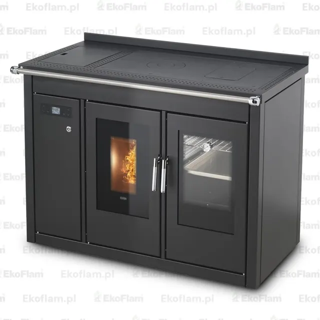 Pellet cooker Klover Smart 120 BT steel black