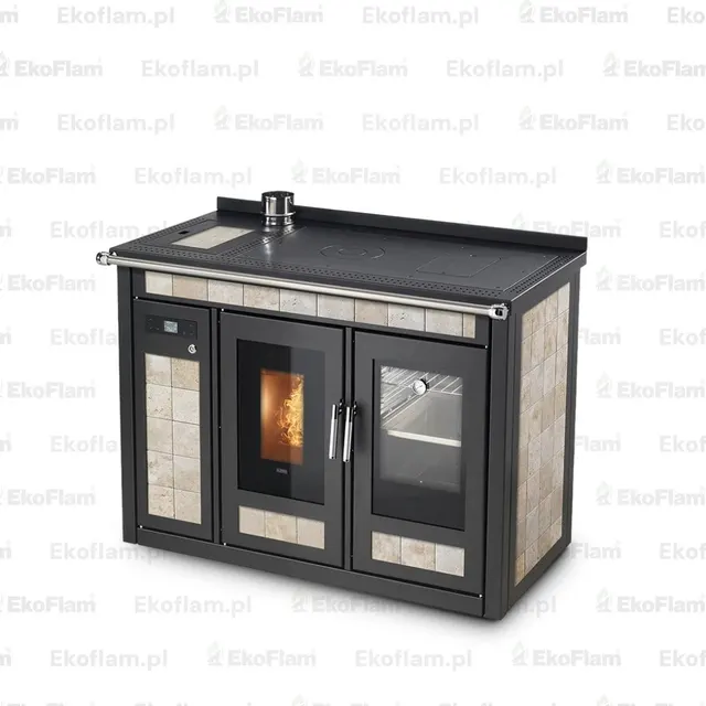 Pellet cooker Klover Smart 120 Plus Maiolica saxum