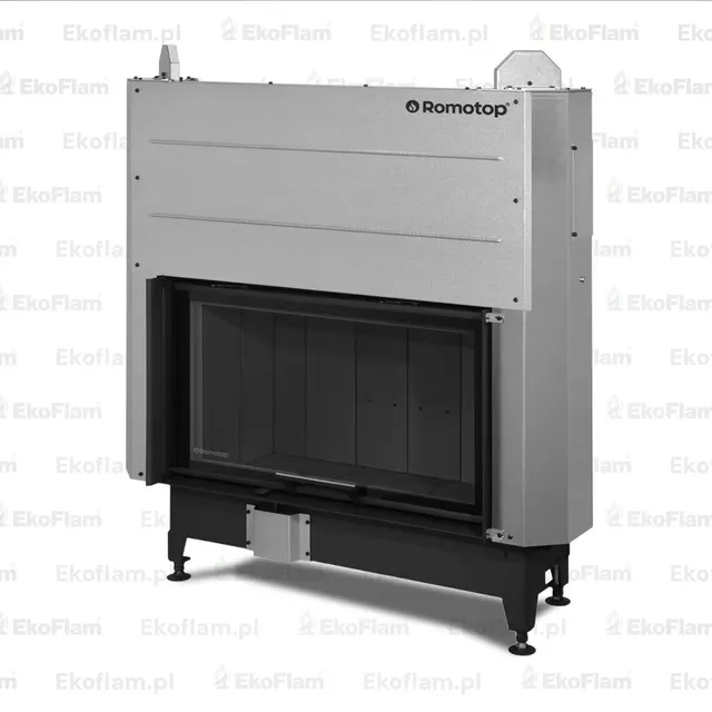 Kominek na drewno Romotop HEAT 3G L 88.50.06 ciemny