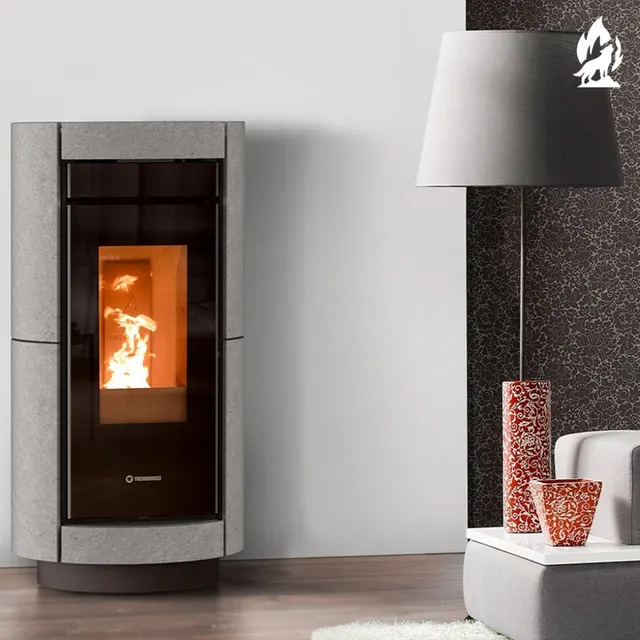 Kominek na pellet Thermorossi Dorica PIDRA14 steatyt