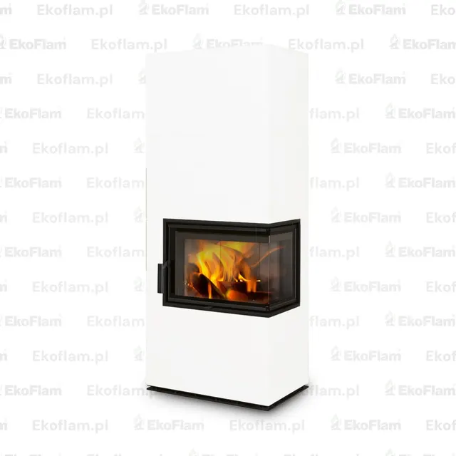 Kominek na drewno Romotop Solid R ceramika  92992 liliowy