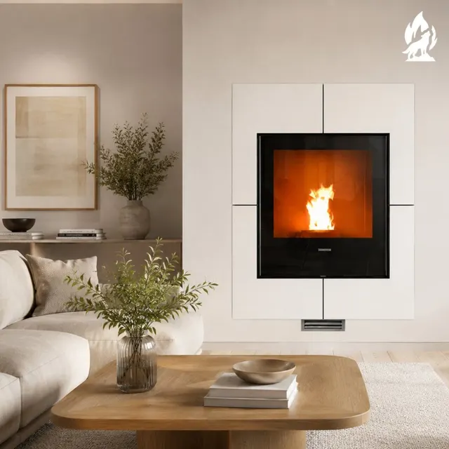 Kominek na pellet Thermorossi Insert Idra Maxi