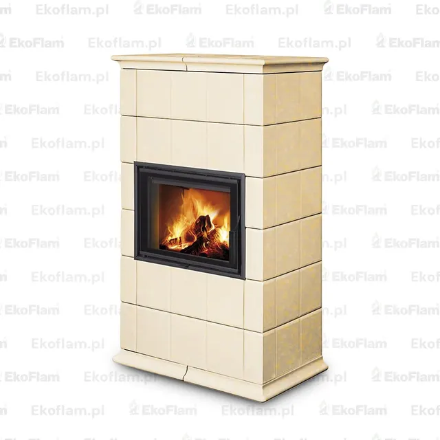 Kominek na drewno Romotop Baracca 10 ceramika  32382 trentino