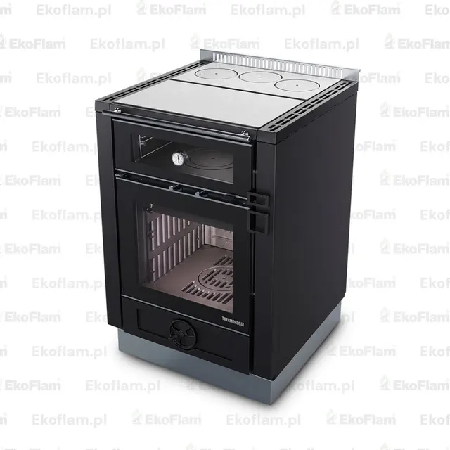 Wood-burning cooker Thermorossi Aurora 60 Easy