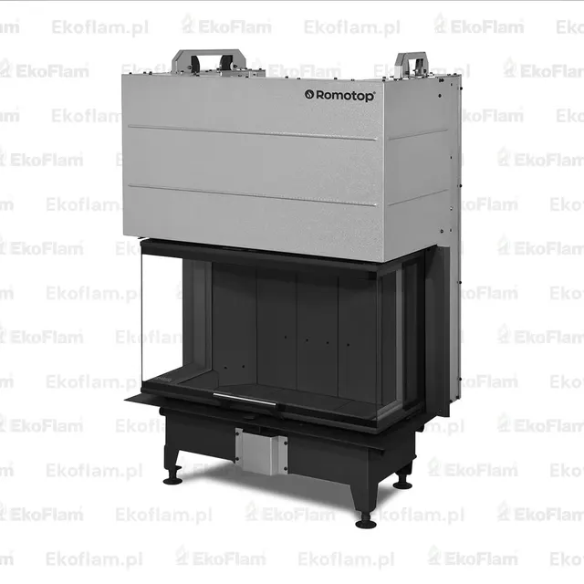 Kominek na drewno Romotop HEAT C 3G L 80.52.31.26 ciemny