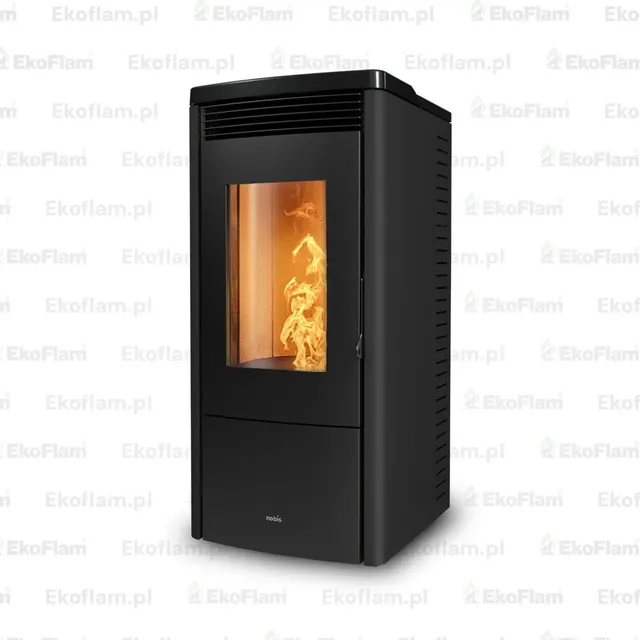 Pellet stove Nobis 6/9 Jolly V steel black