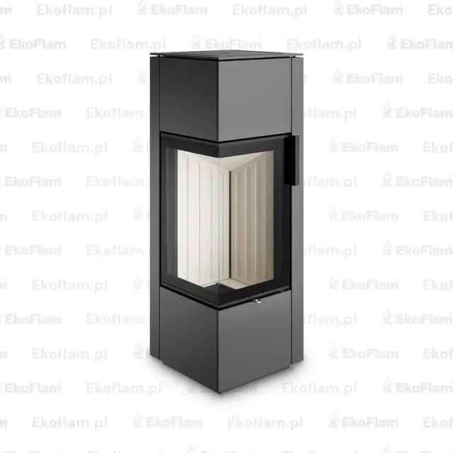 Kominek na drewno Spartherm Piko S Steel titan