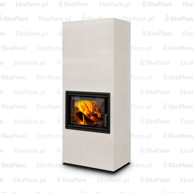 Kominek na drewno Romotop Solid F Top ceramika  83606 melanit