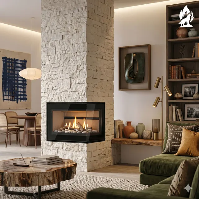 Wkład kominkowy na drewno Nobis Efrem Edge 700/49 prawy