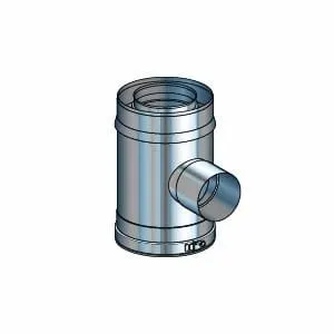 BI-Pellet 80/130 EDPA 90 rura prosta z wlotem powietrza