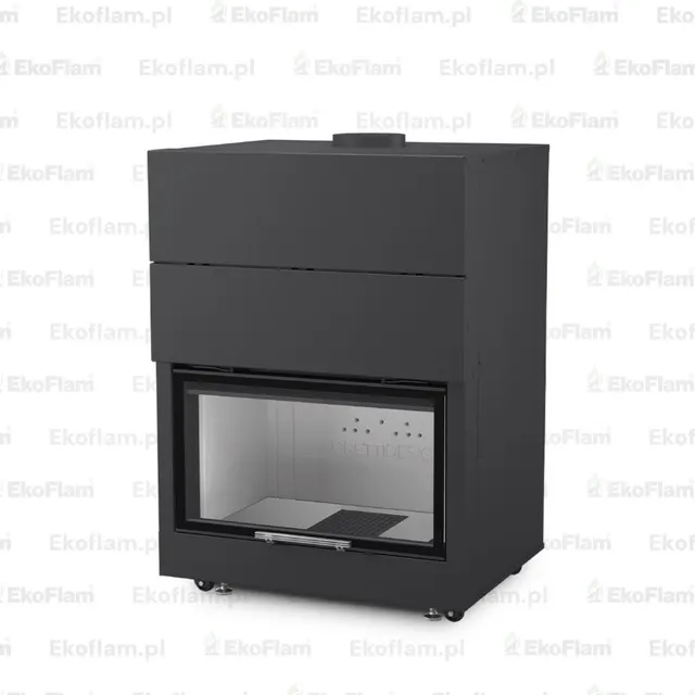 Kominek na drewno Moretti Design Monodesign 80