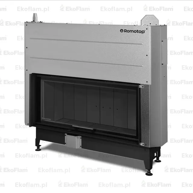 Kominek na drewno Romotop HEAT 3G L 110.50.06 ciemny