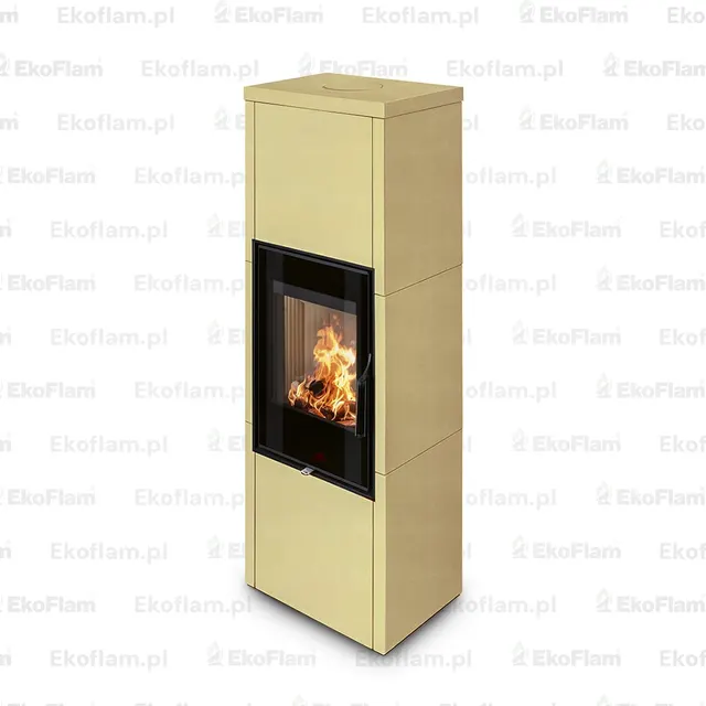 Kominek na drewno Romotop Fantasy 1 ceramika  63360 caffe